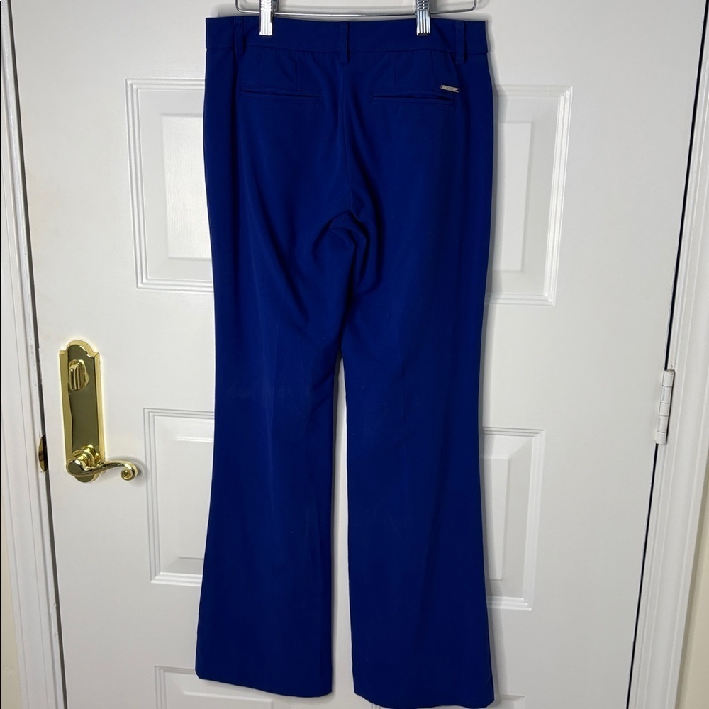 New York & Company Royal Blue Flare Pants. 0 Average - Picture 4 of 14